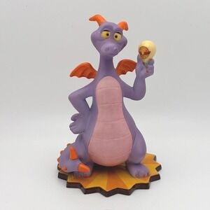 Disney Parks Figment Dragon Figurine Epcot Journey Into Imagination Lightbulb